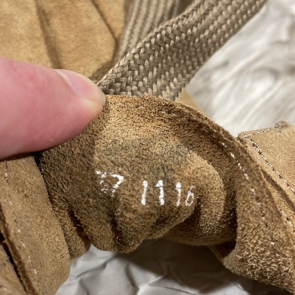 Free People Leather Tan Lace Up Suede Ashton Ankle Boot - Picture 3 of 10